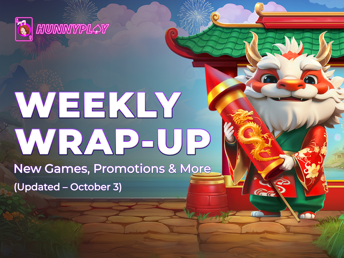 Weekly Update - Oct 3rd: New Games and Promotions