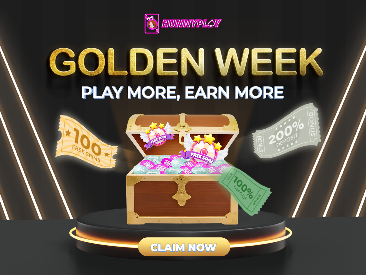 Golden Week: Level Up Your Fun and Rewards at HunnyPlay!