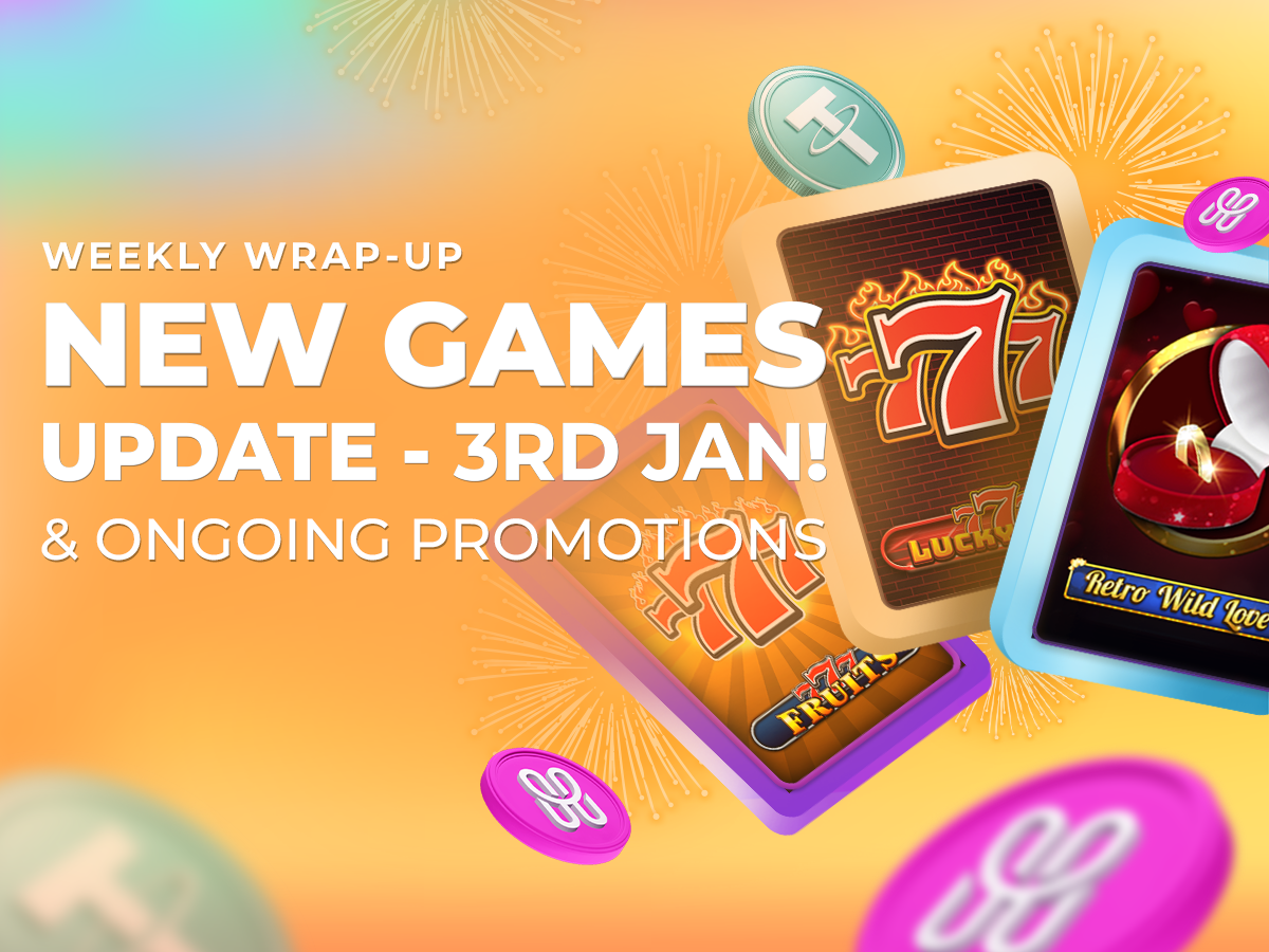 Weekly Update - 03rd January: New Game Releases and Ongoing Promotions at HunnyPlay