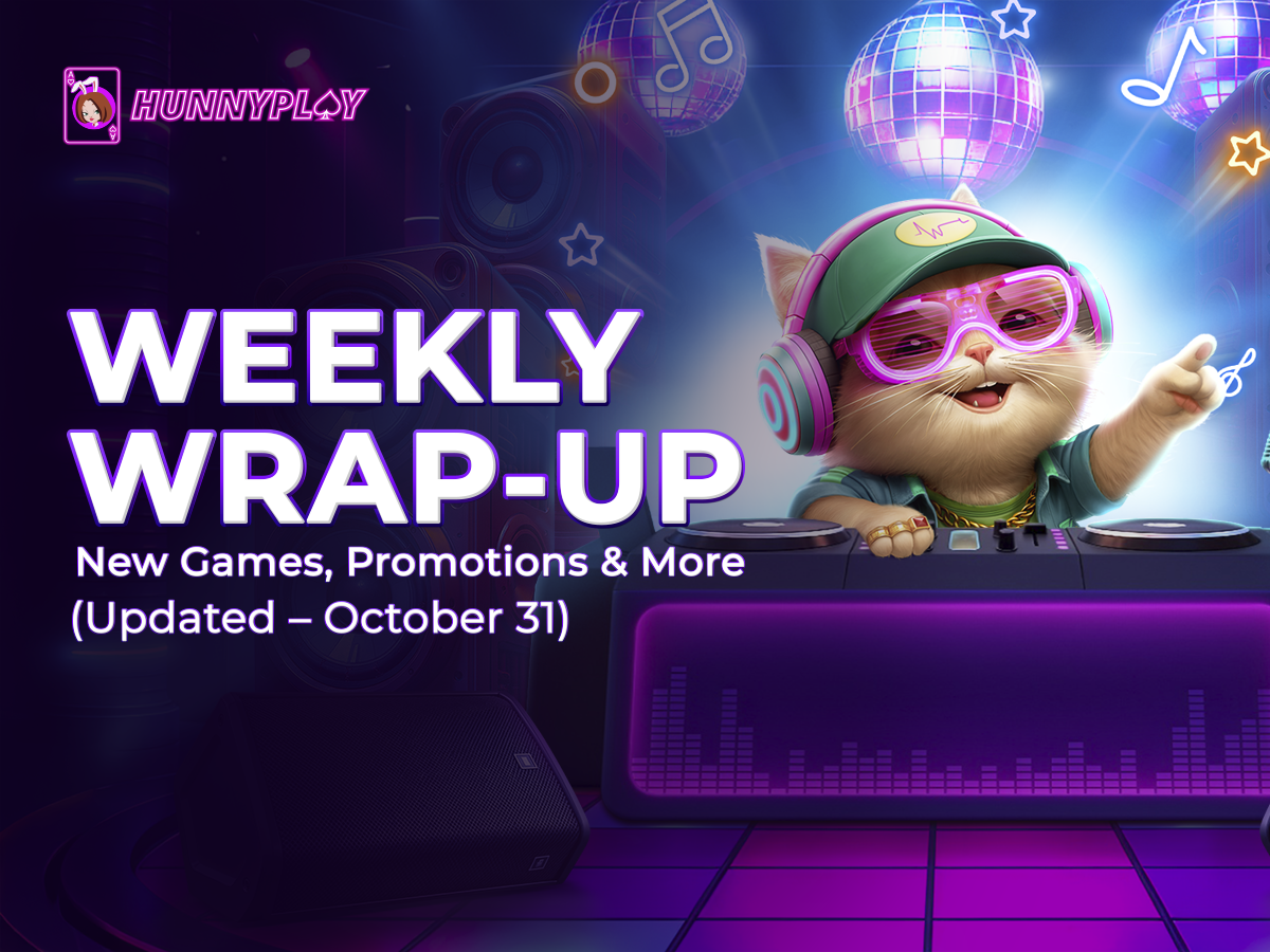 Weekly Update - Oct 31st: New Games and Promotions