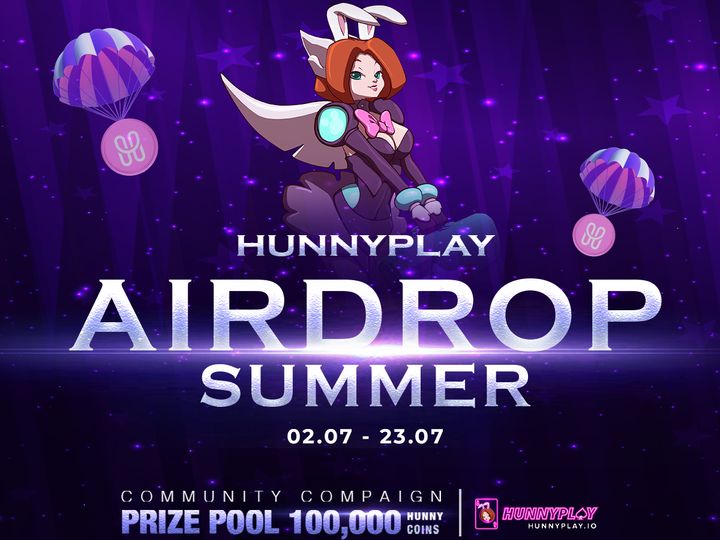 HUNNYPLAY AIRDROP SUMMER: Community Event 100,000 Hunny
